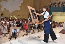 Выставка юных столичных художников прошла в Национальном музее