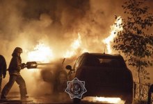 Шесть авто и один прицеп сгорели за сутки в Казахстане