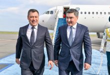 Президент Кыргызстана Садыр Жапаров прибыл в Астану