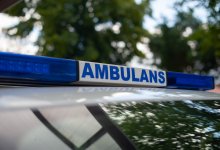 Скорая помощь застряла в грязи в Актобе