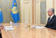 Аким Жамбылской области доложил президенту о достижениях региона