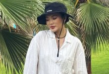 Ерке Есмахан показала домашнего баскетболиста