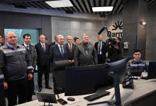 Президент ознакомился с диспетчерско-аналитическим центром Qarmet