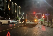 Мопед попал под колеса автобуса в Астане