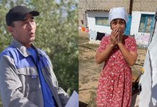 Казахстанский Робин Гуд снова творит добрые дела (ВИДЕО)