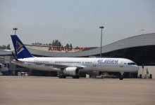 Еще один самолет Air Astana получил повреждение