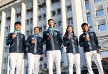 Квартиры, автомобили и деньги вручили призерам Олимпийских игр из Алматы