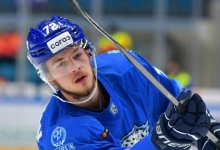 Казахстанский хоккеист признан лучшим игроком в матче европейских команд
