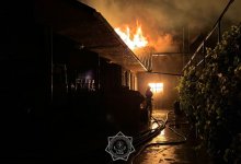 Гараж и склад загорелись в области Жетысу: рядом было жилье