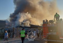 Крупный пожар в Алматы: сгорело кафе в Ауэзовском районе