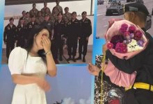 Морской пехотинец сделал предложение девушке во время концерта в Актау (ВИДЕО)