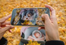 Баян Алагузова устроила фотосессию новорожденной дочери