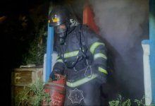 Газовый баллон вынесли из пожара огнеборцы Семея