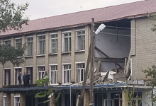 В Костанайской области обрушилось здание школы во время ремонта