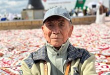 87-летний дедушка Динары Сатжан восхитил Сеть посещением Игр кочевников