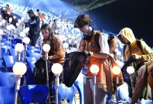 Концерт Димаша Кудайбергена в Астане: зрители удивили своим поступком