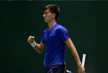 Теннисист Бейбит Жукаев победно дебютировал за сборную страны