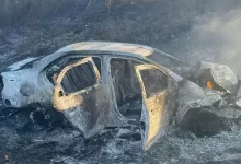 Женщина погибла в "огненном" ДТП в Костанайской области