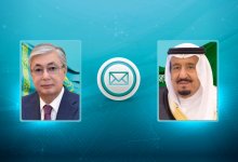 Президент РК направил поздравления королю и народу Саудовской Аравии