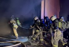 Пять автобусов загорелись в Костанае