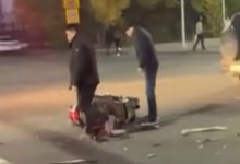 Мопедист пострадал в аварии в Астане