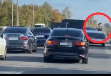 Свадебный кортеж создал аварийную ситуацию в Павлодаре