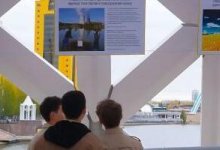 Ко Дню работника атомной отрасли открылась выставка в Астане