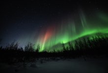 Полярное сияние возможно над Алматы