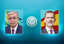 Президент Казахстана поздравил короля Испании с Днем нации