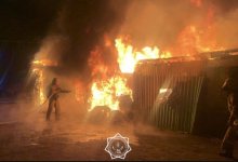Шиномонтажка горела в Алматы: что известно