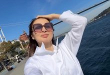 Жена Кайрата Нуртаса отдыхает в Стамбуле