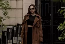 Ерке Есмахан покрасовалась стильным осенним образом