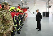 Спортинвентарь подарил Токаев новому пожарному депо в Астане