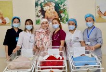 Тройня родилась в канун Дня Республики в Астане