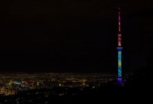 Телебашня засияет праздничным освещением в честь Дня Республики в Алматы