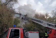 Женщина получила ожоги во время пожара в жилом доме в Каскелене