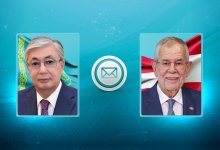 Токаев поздравил президента Австрии с Днем Республики