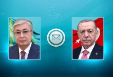 Токаев поздравил президента Турции с праздником