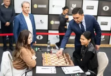 Бибисара Асаубаева уверенно лидирует на Гран-при FIDE