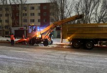 Как борются со снегопадом в Астане