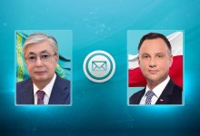 Токаев поздравил с Днем независимости президента Польши