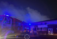 Крупный пожар произошел на рынке в Алматы