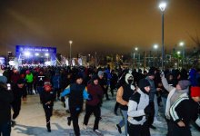 В ночном забеге в Астане приняли участие 1500 человек