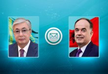 Токаев поздравил президента Албании с Днем независимости