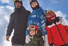 Звезды сериала "Королек – птичка певчая" покатались на лыжах