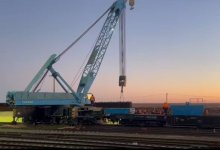 Четыре вагона с серой сошли с рельсов в Атырауской области