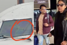 Трещина в лобовом стекле заставила экстренно сесть самолет