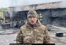 На рынке в Астане сгорел овощной павильон