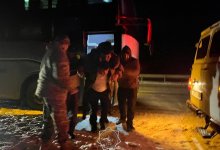 41 человек застряли на трассе Алматы-Ташкент