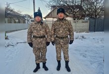 Военнослужащие спасли имущество сельчан от пожара